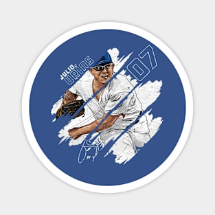 julio urias stripes Magnet